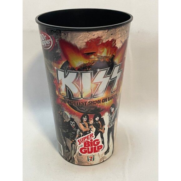 Kiss Paul Stanley 7-11 Super Big Gulp cup Hottest Show on Earth 2010 promo - Picture 1 of 10
